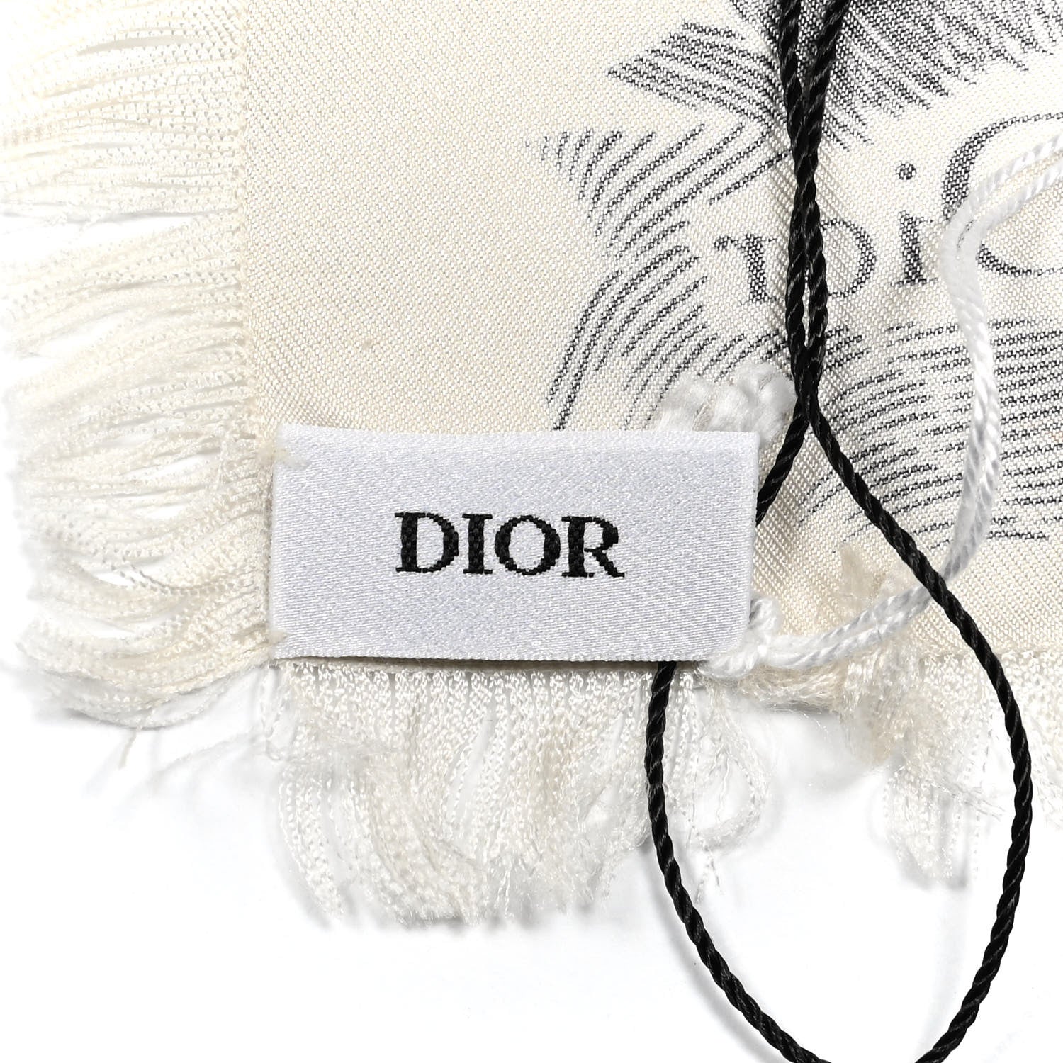 Christian Dior Silk Brutal Journey Of The Heart Scarf Multicolor 3 of 4
