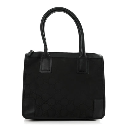 Gucci Nylon Monogram Tote Bag Black 1 of 11