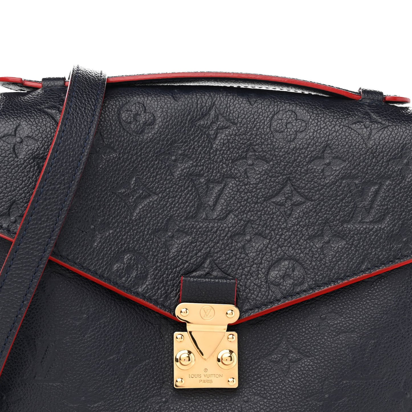 Empreinte Pochette Metis Marine Rouge