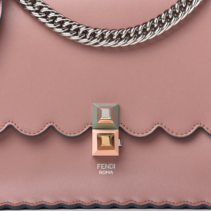 Fendi Vitello Liberty Scalloped Studded Kan I Shoulder Bag English Rose 10 of 10