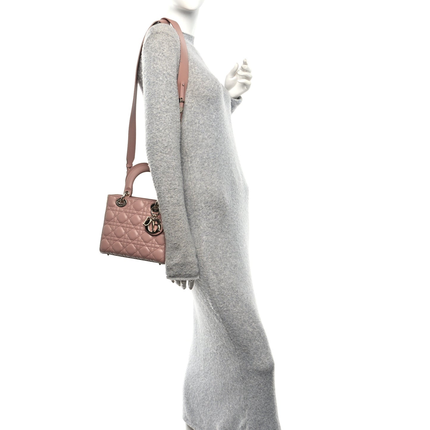 Lambskin Cannage Small My ABCDior Lady Dior Fard