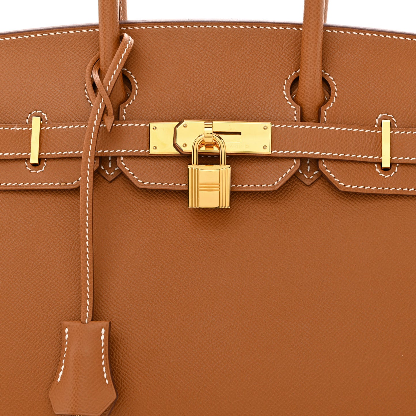 Madame Calfskin Birkin Sellier 30 Gold