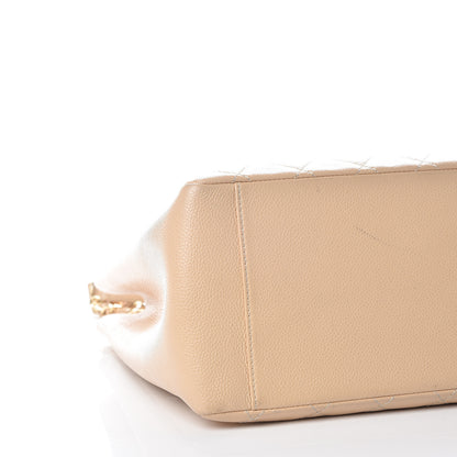 Chanel Caviar Quilted Grand Shopping Tote GST Beige Clair 5 of 21