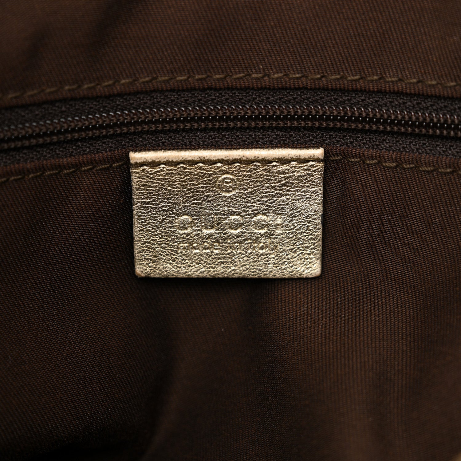 Gucci Monogram Large D Gold Hobo Gold 6 of 14