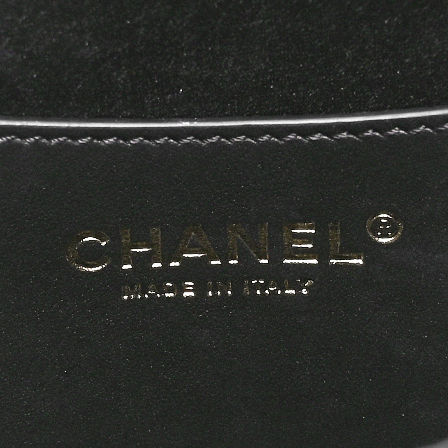 Velvet Quilted CC Pearl Clutch Black