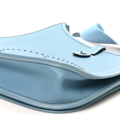 Hermes Epsom Evelyne PM Blue Jean 10 of 11