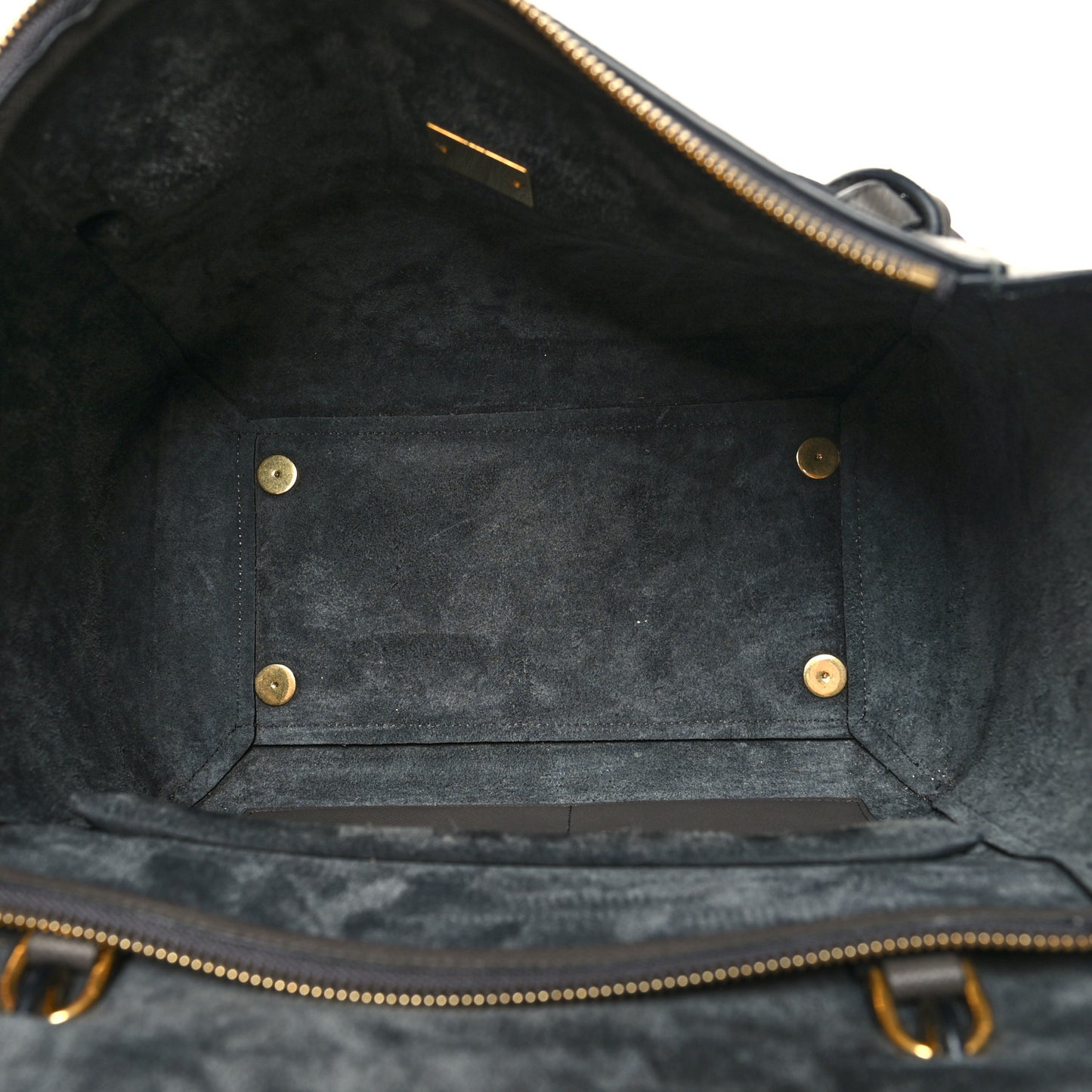 Grained Calfskin Mini Belt Bag Grey