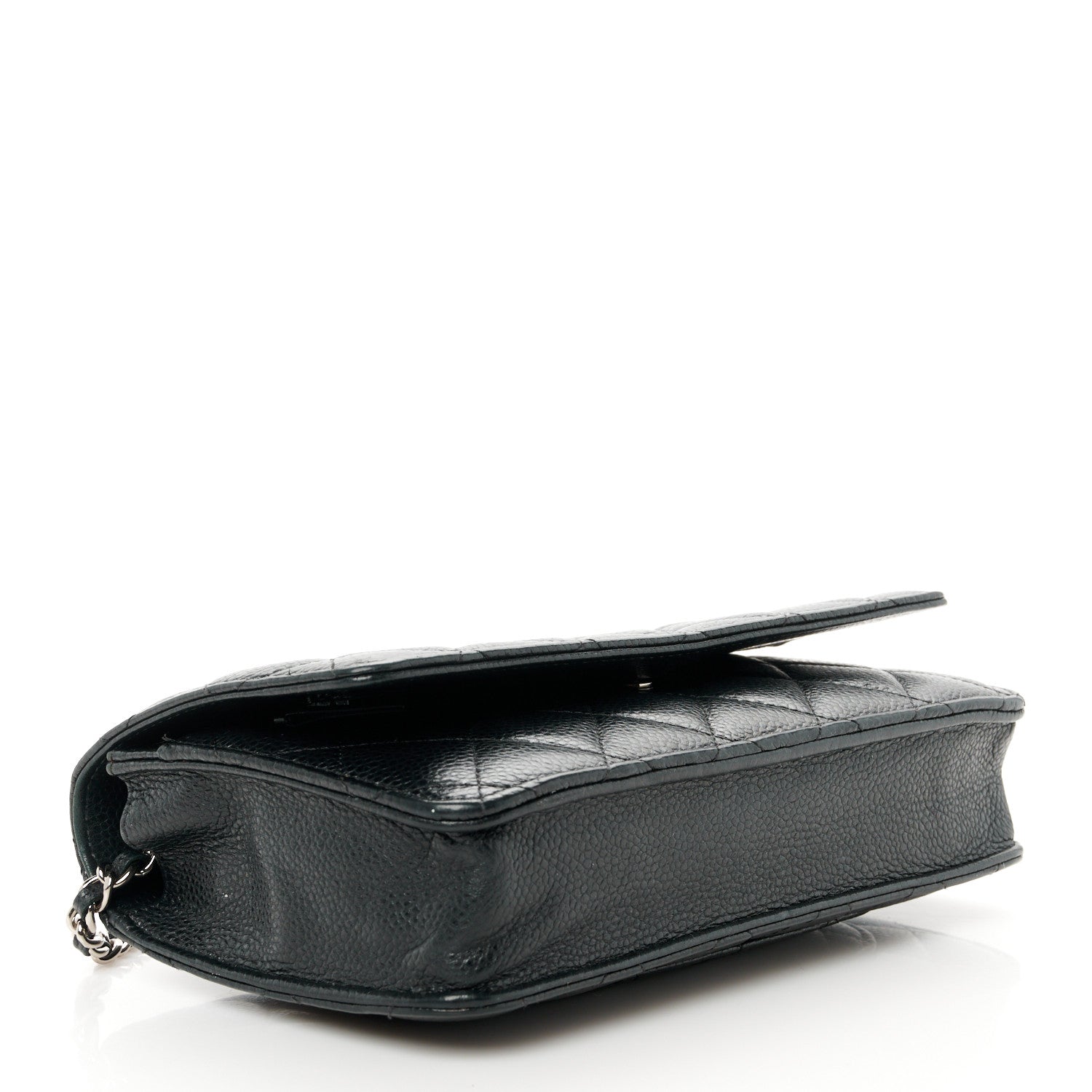 Chanel Caviar Quilted Wallet On Chain WOC Black 4 of 12