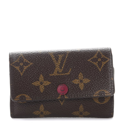 Louis Vuitton Monogram 6 Key Multicles Holder Fuchsia 1 of 8