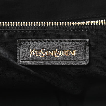Saint Laurent Calfskin Walky Tote Black 6 of 11