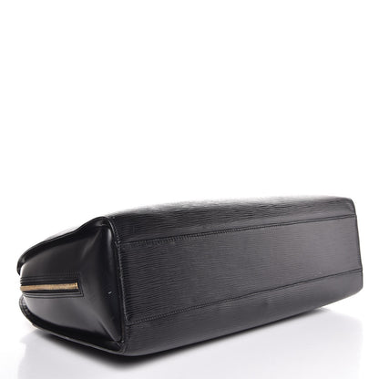 Louis Vuitton Epi Sorbonne Briefcase Black 5 of 14