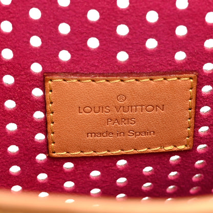 Louis Vuitton Monogram Perforated Musette Fuchsia 6 of 10