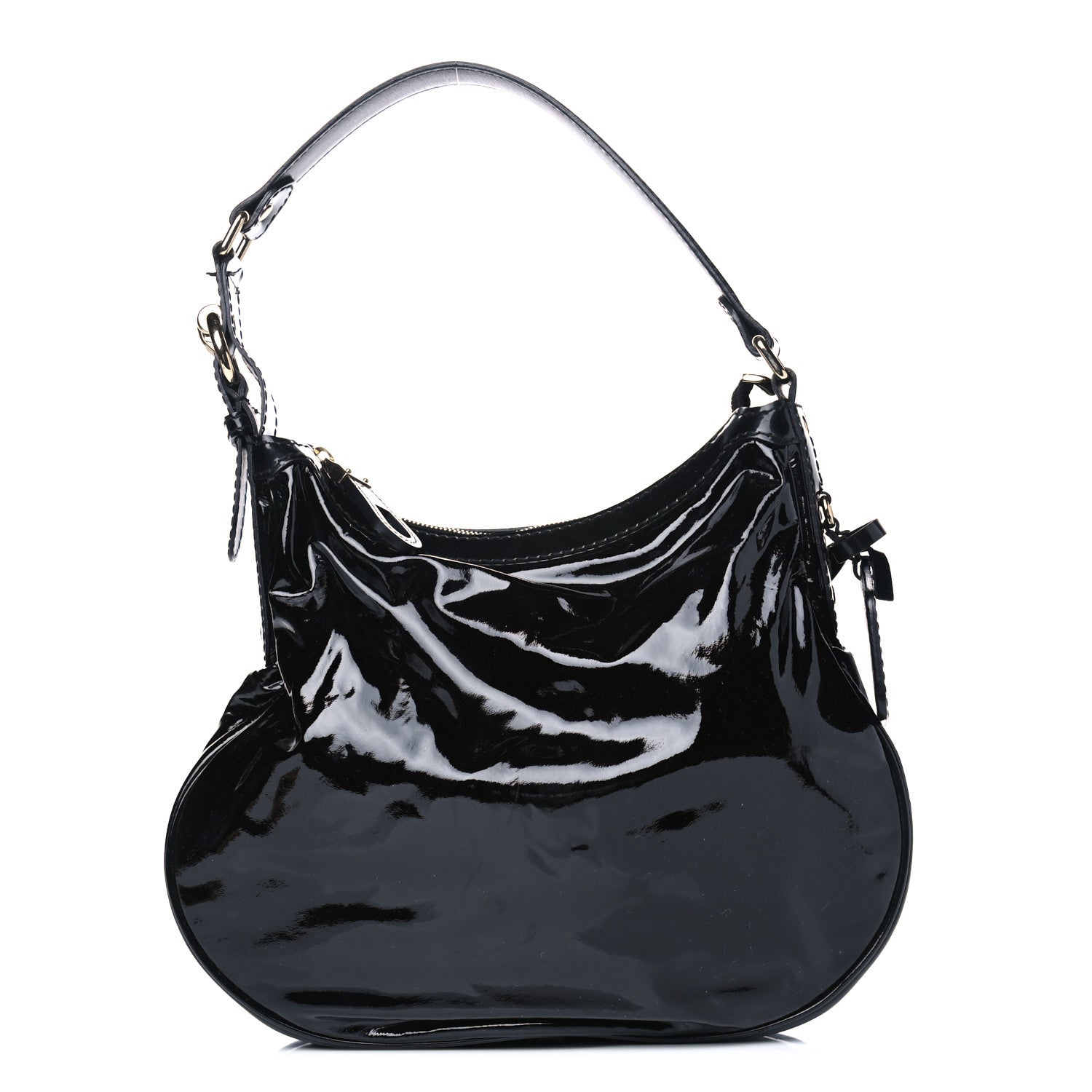 Gucci Patent Hobo Black 1 of 11