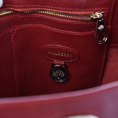 Mulberry Natural Leather Bayswater Poppy Red 6 of 7