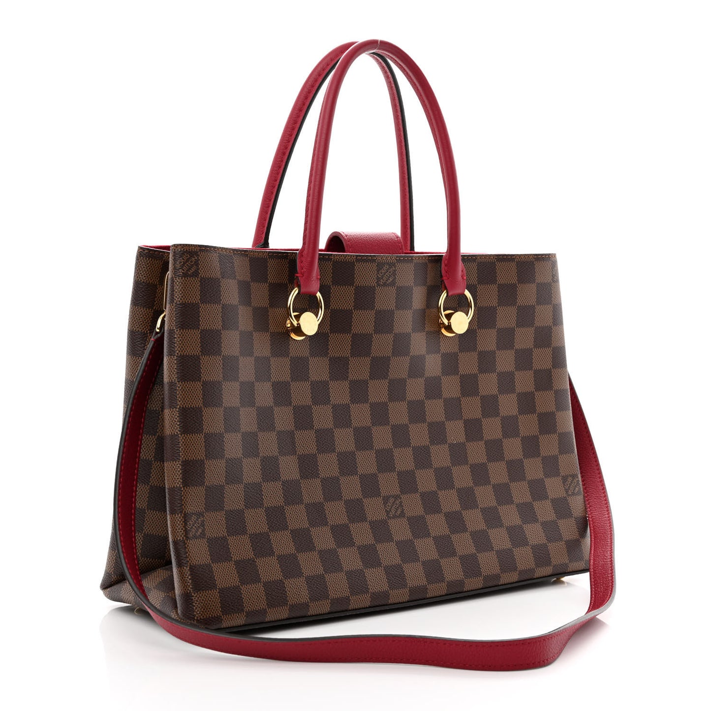 Damier Ebene LV Riverside Lie De Vin