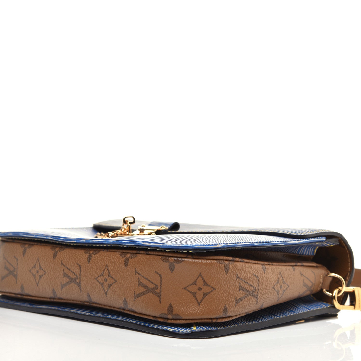 Louis Vuitton Epi Reverse Monogram Pochette Metis Denim Light 8 of 10