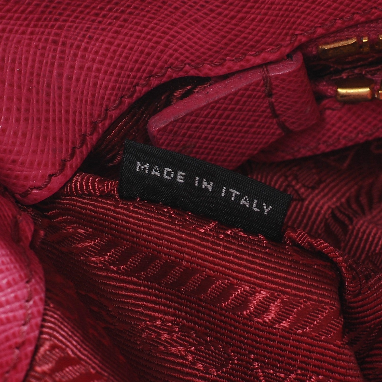 Prada Saffiano Small Galleria Double Zip Tote Peonia 7 of 19