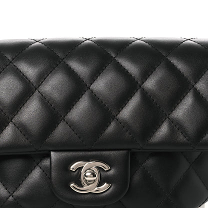 Chanel Calfskin Quilted CC Uniform Flap Belt Bag Black 6 of 8