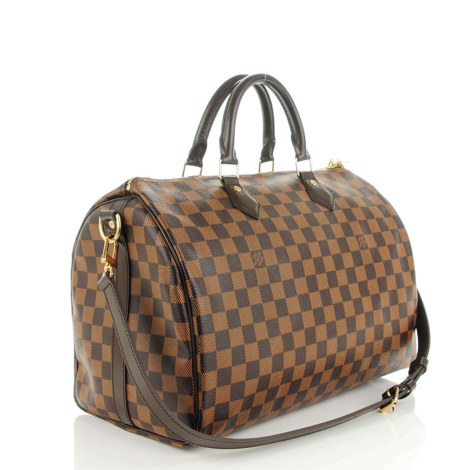 Louis Vuitton Damier Ebene Speedy Bandouliere 35 3 of 7