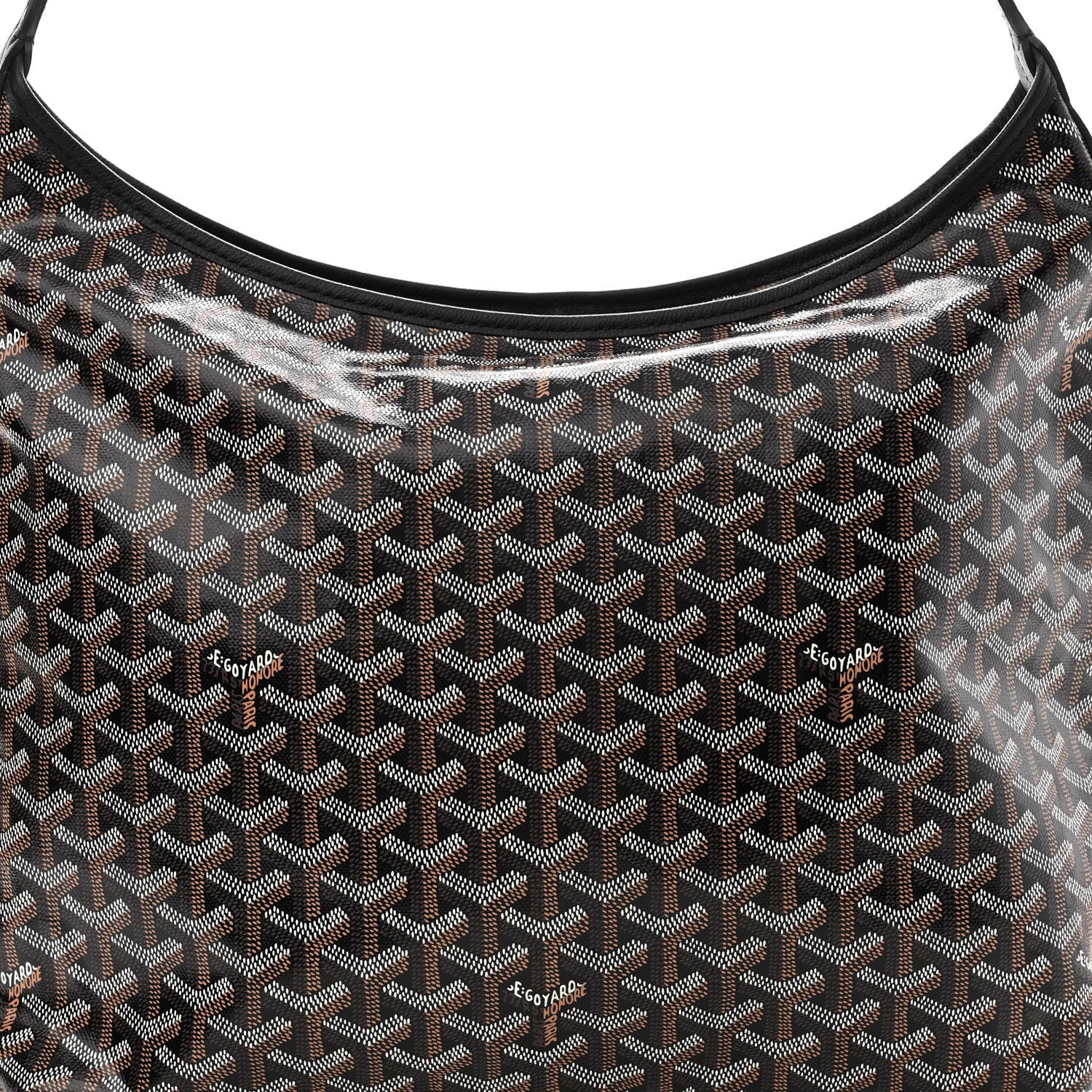 Goyard Goyardine Boheme Hobo Black 9 of 11