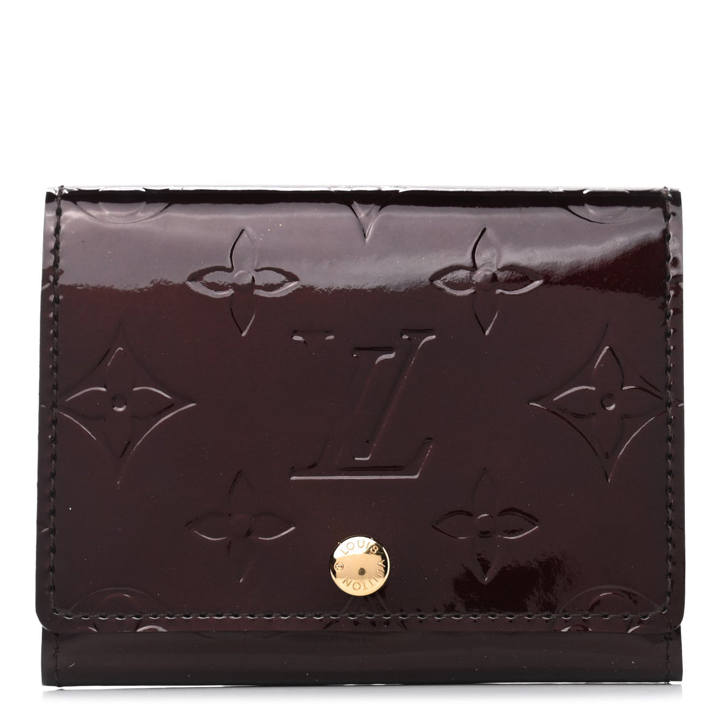 Vernis Business Card Holder Amarante