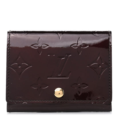 Louis Vuitton Vernis Business Card Holder Amarante 1 of 5