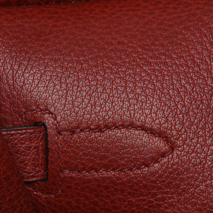 Hermes Buffle Skipper Birkin 35 Rouge H 10 of 26