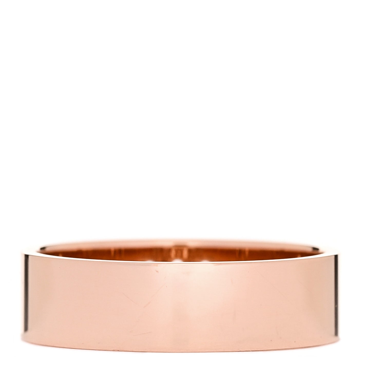 18K Rose Gold Diamond PM H D'Ancre Ring 56 7.75
