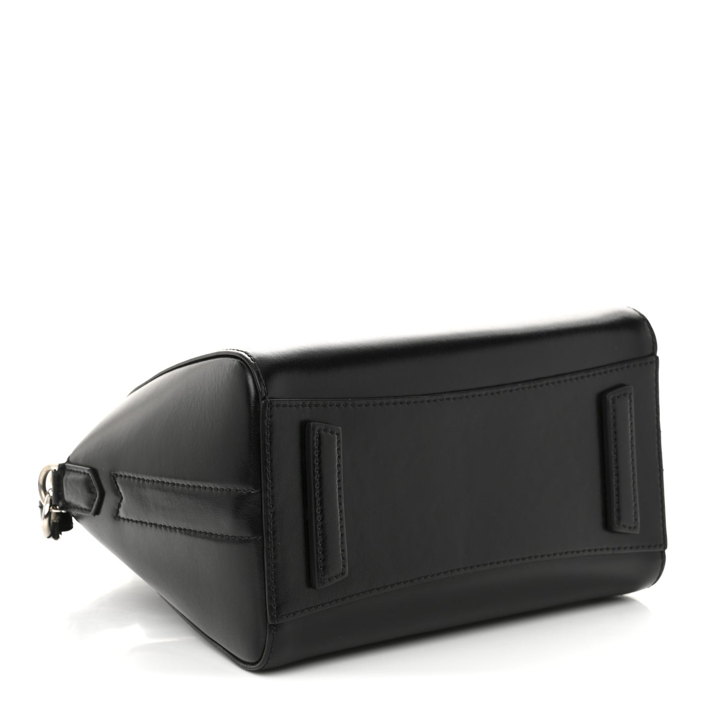 Shiny Lord Calfskin Mini Antigona Black