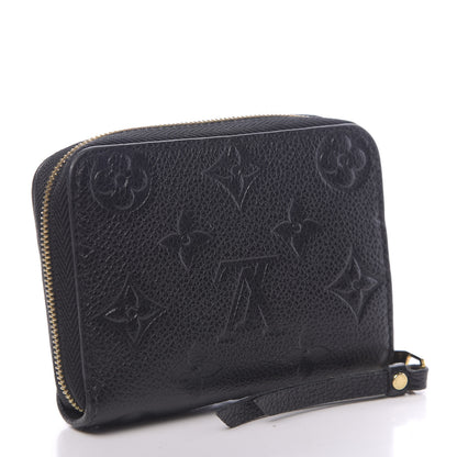 Louis Vuitton Empreinte Zippy Coin Purse Black 3 of 7