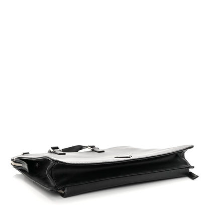 Prada Saffiano Travel Briefcase Black 4 of 11