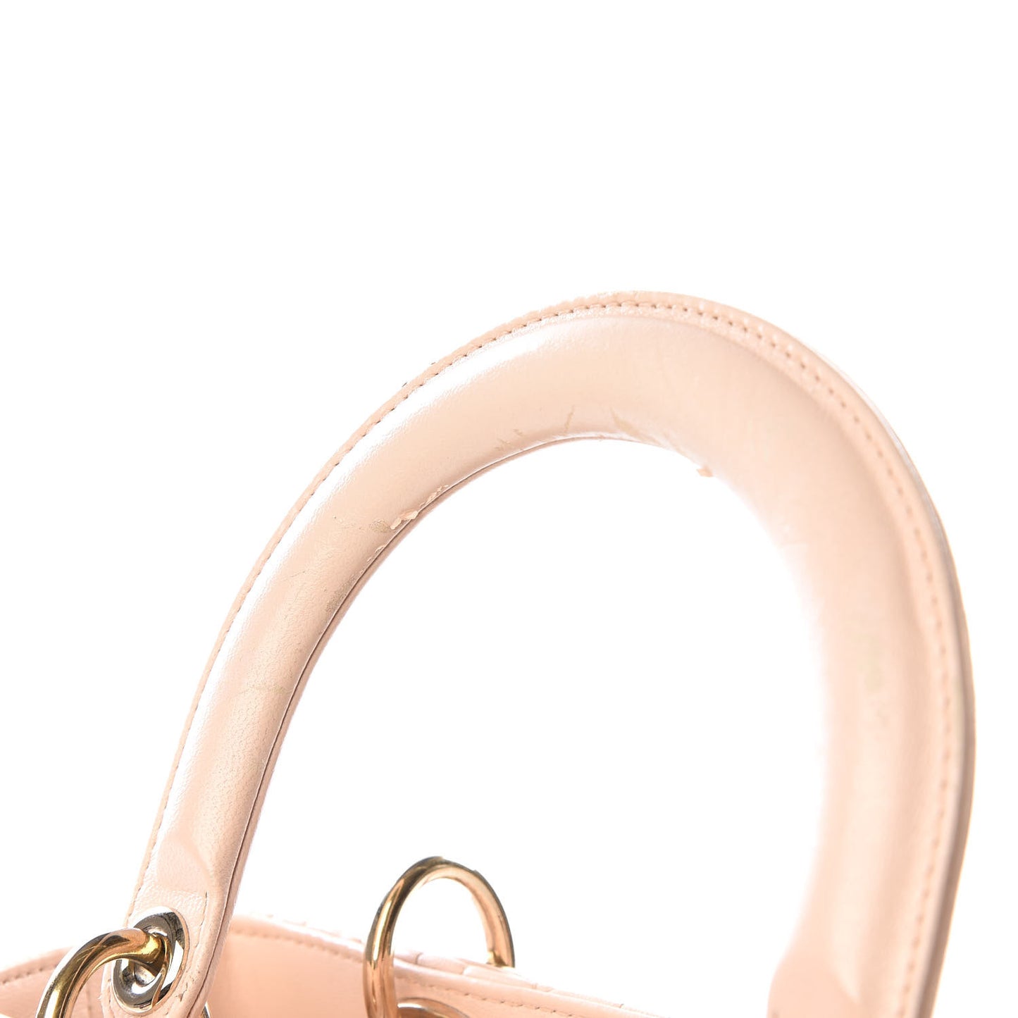 Lambskin Cannage Medium Lady Dior Light Pink