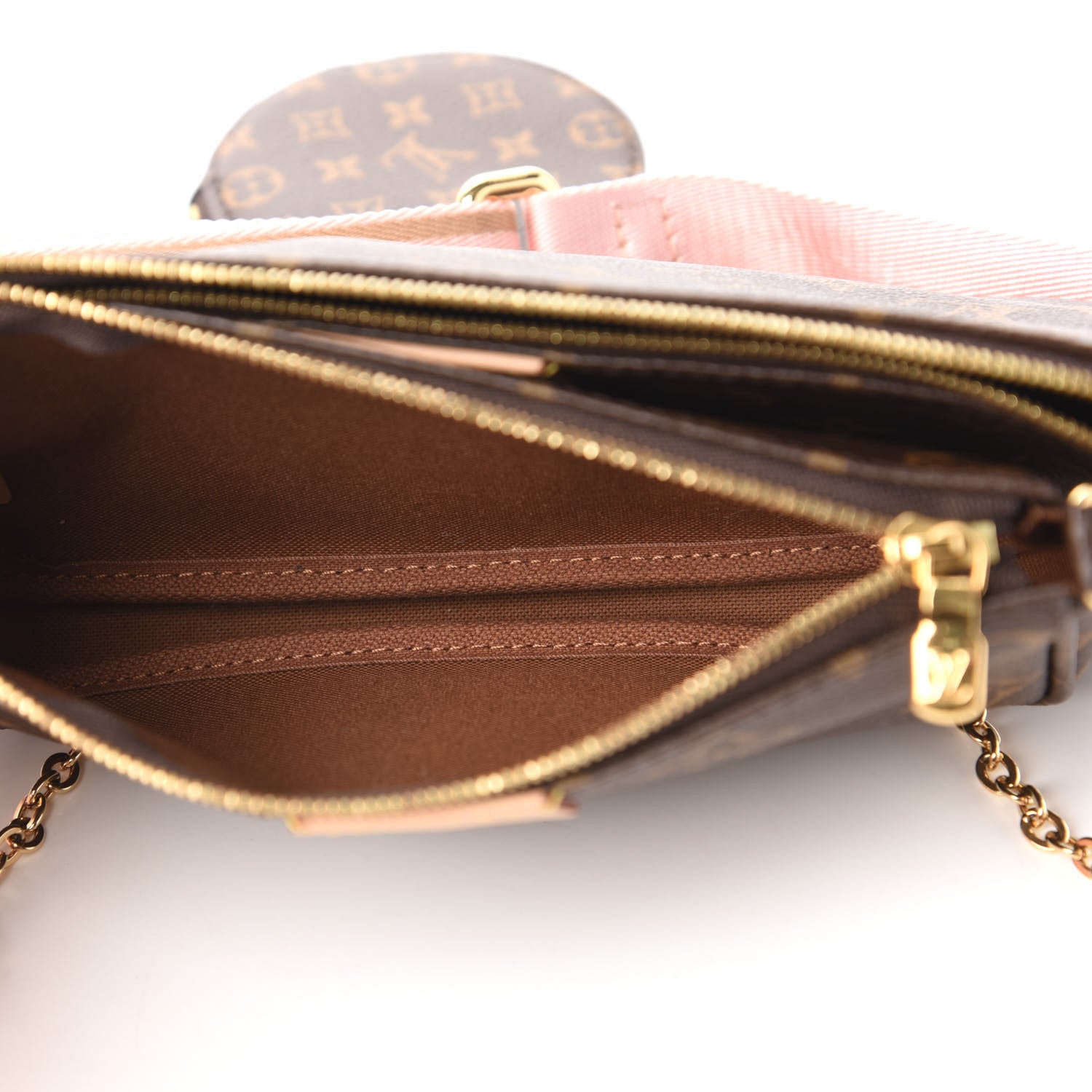Louis Vuitton Monogram Multi Pochette Accessories Rose Clair 6 of 12