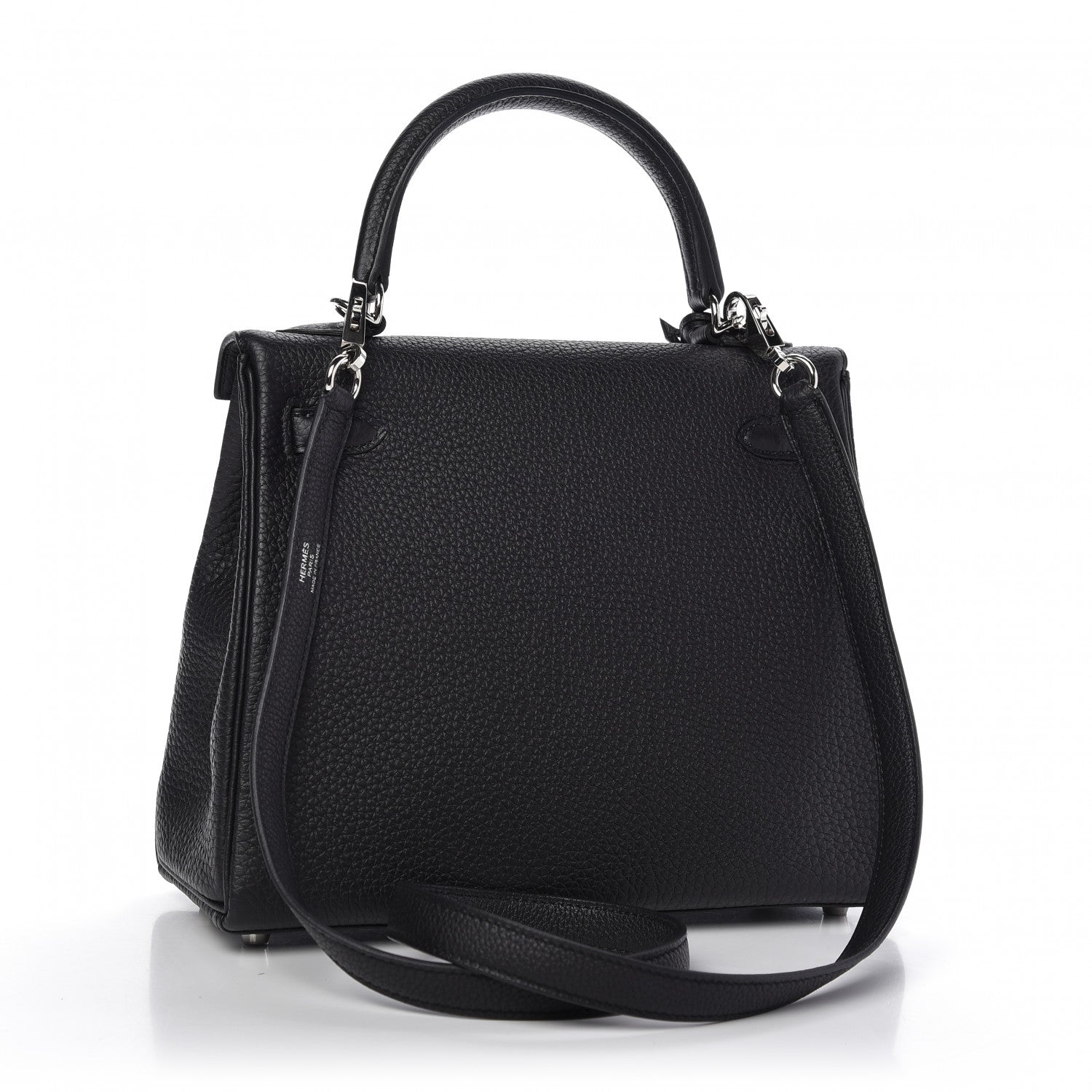 Hermes Togo Kelly Retourne 25 Black 3 of 11
