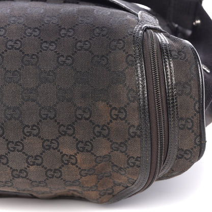 Gucci Monogram Large Diaper Bag Black 11 of 22