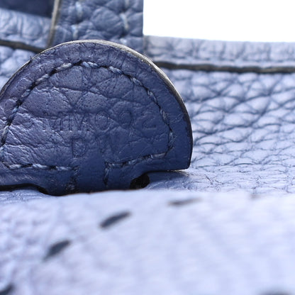 Hermes Taurillon Clemence Evelyne TPM Bleu Brighton 7 of 9