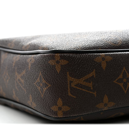 Louis Vuitton Monogram Macassar Porte-Documents Voyage PM 8 of 9