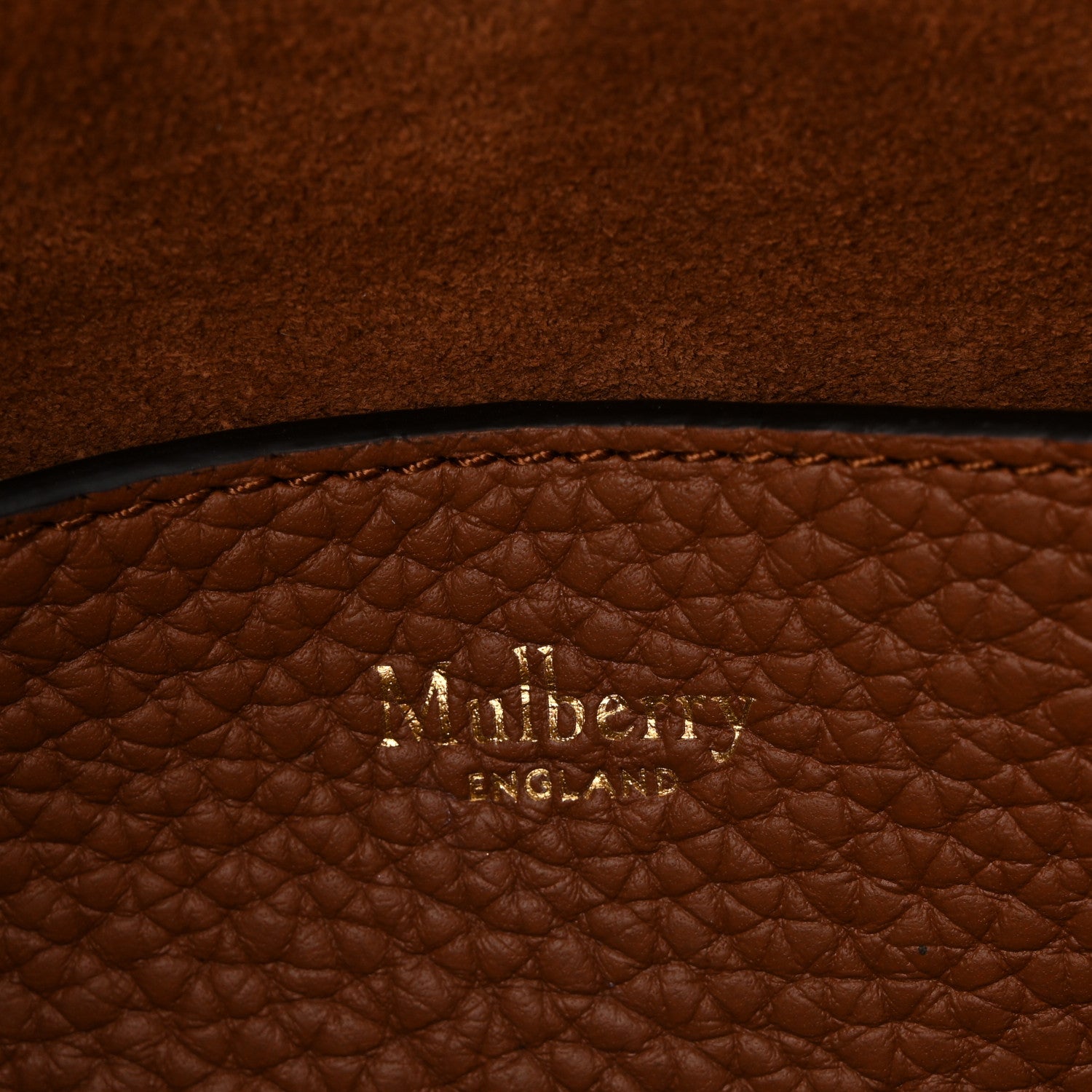 Mulberry Heavy Grain Medium Alexa Chestnut 6 of 9