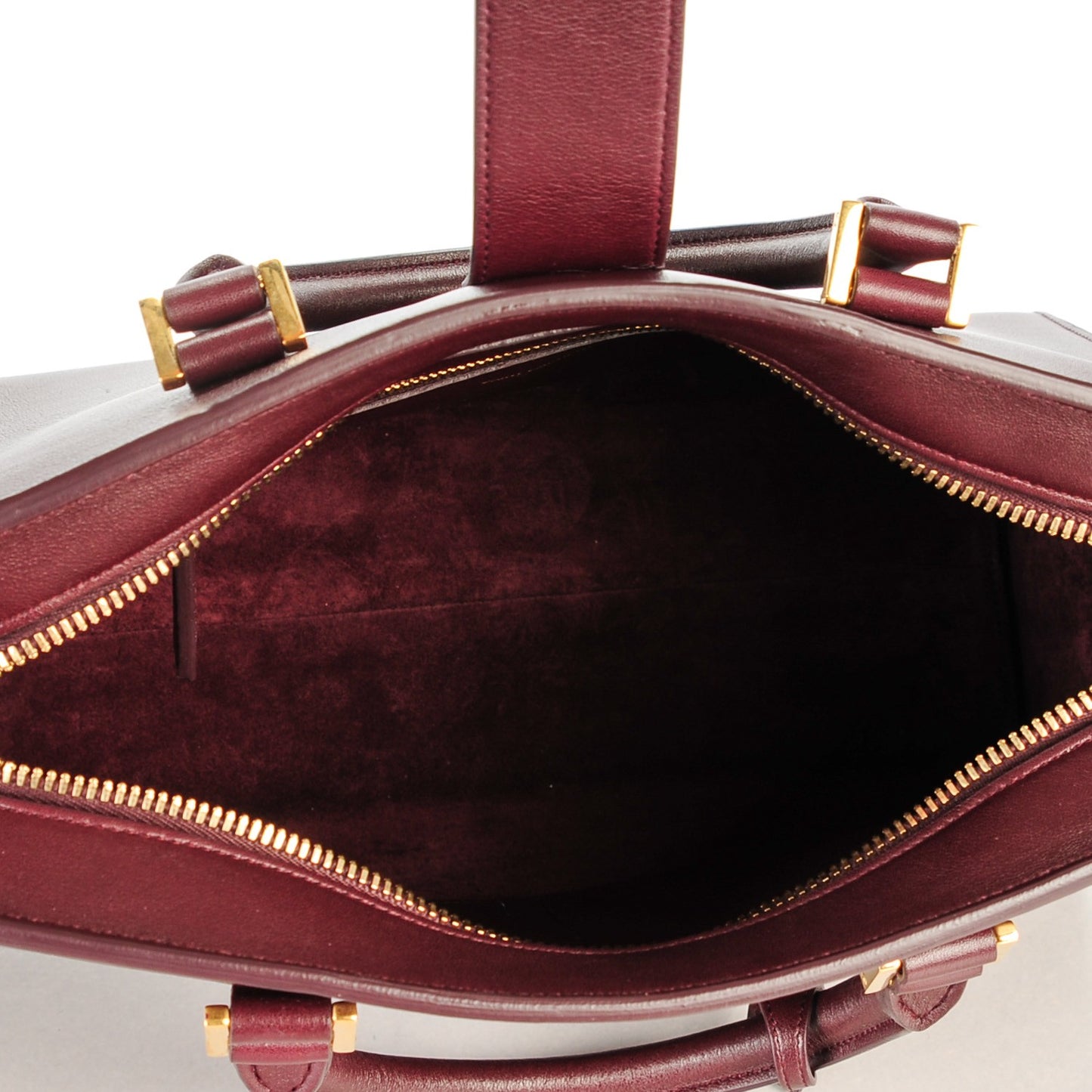 Smooth Calfskin Small Monogram Cabas Bordeaux