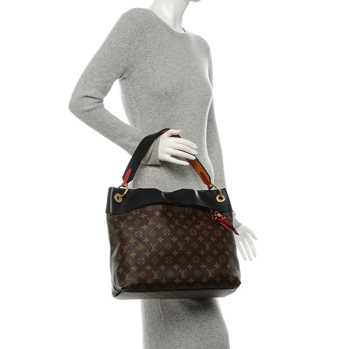 Monogram Tuileries Hobo Black
