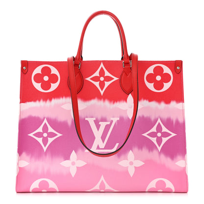 Louis Vuitton Monogram Escale Onthego GM Rouge 1 of 13