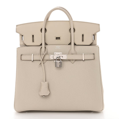 Hermes Togo Swift Canvas 3 in 1 Birkin 30 Craie 3 of 16