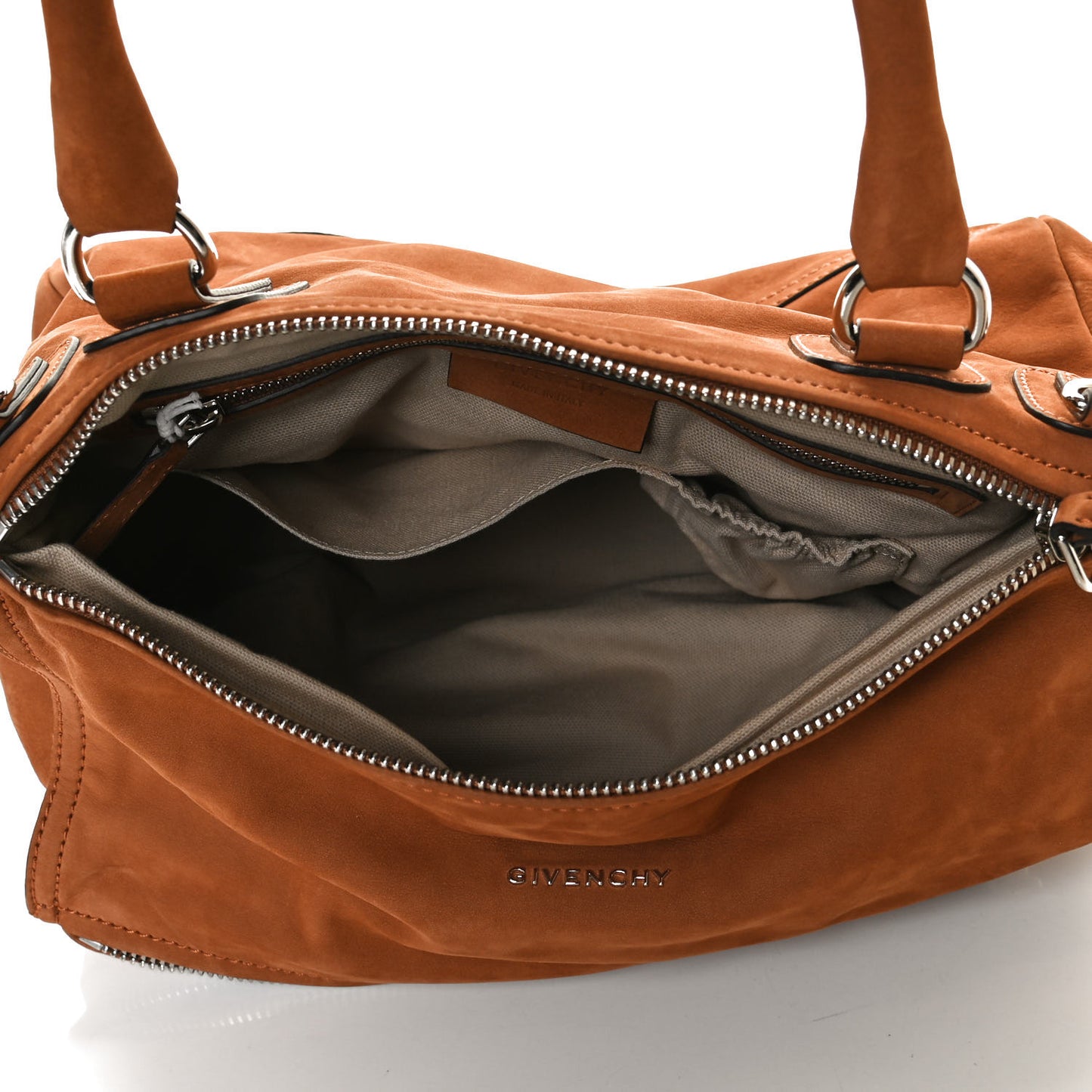 Suede Medium Pandora Chesnut