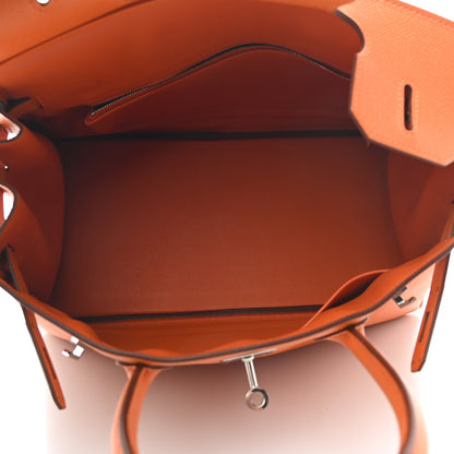 Hermes Epsom Birkin 30 Orange 5 of 10