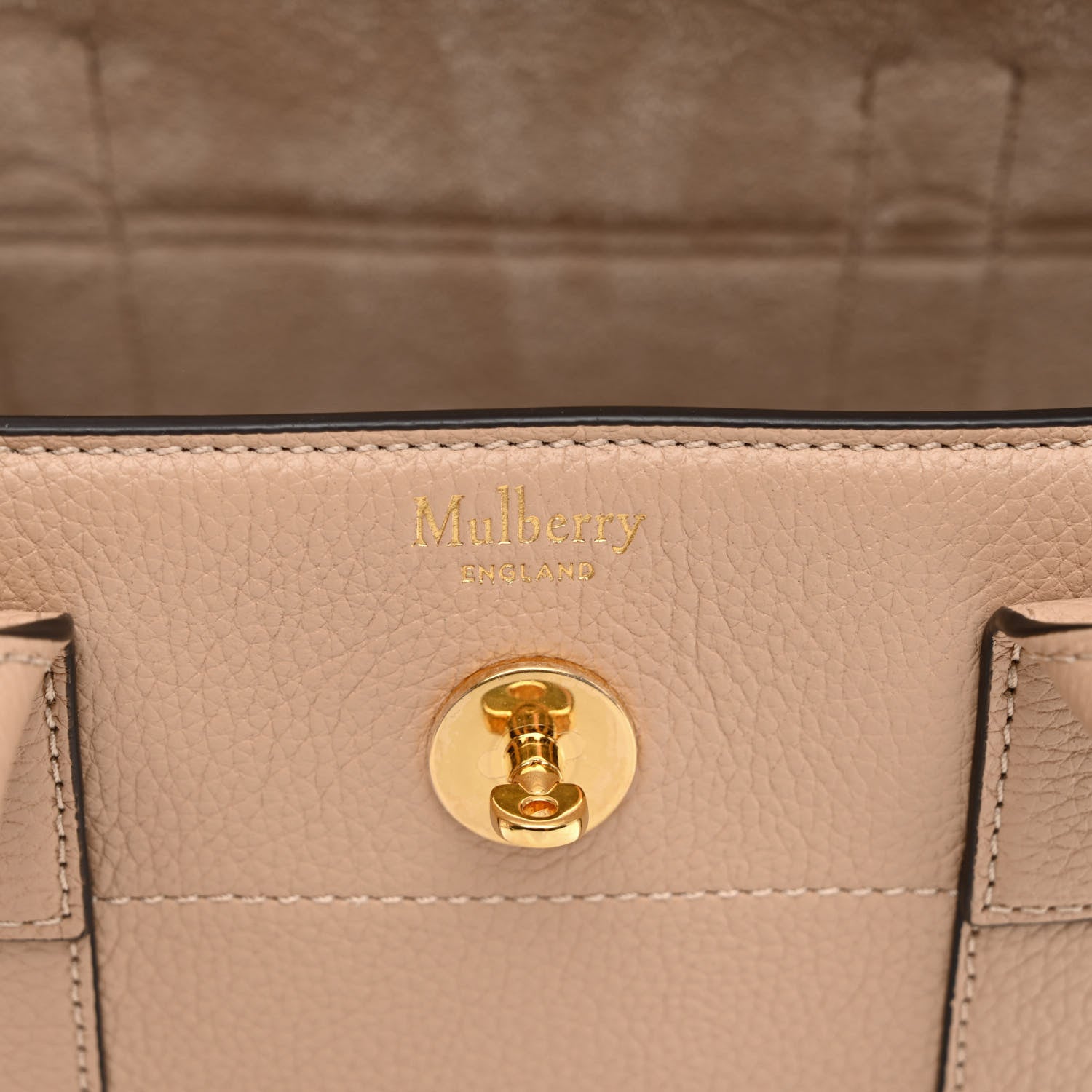 Mulberry Classic Grain Small New Bayswater Rosewater 6 of 11