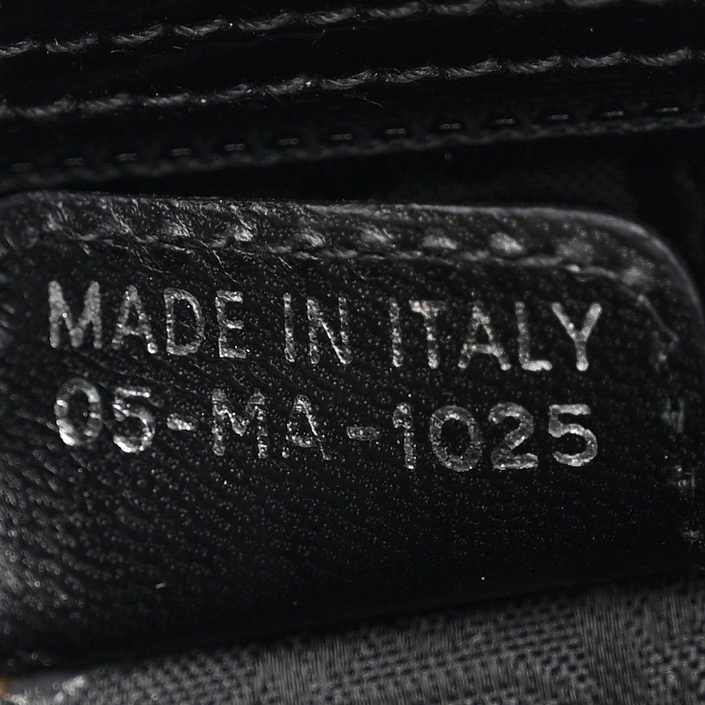 Patent Cannage Stitched East West Lady Dior Black
