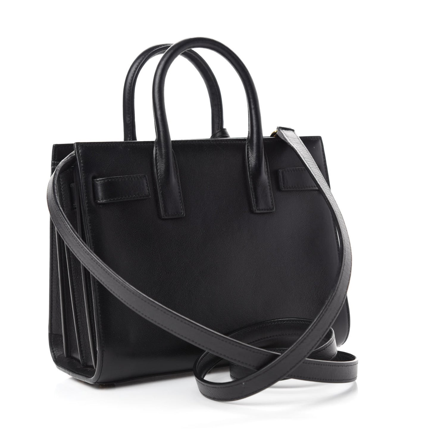 Calfskin Nano Sac De Jour Black