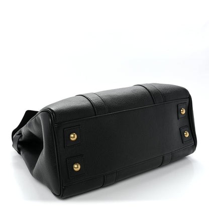 Mulberry Small Classic Grain Bayswater Black 4 of 10