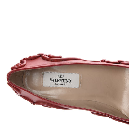 Valentino Garavani Nappa Swirl Pumps 36.5 Rosso Valentino 7 of 10