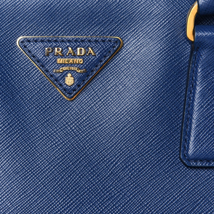 Prada Saffiano Large Galleria Double Zip Tote Bluette 13 of 14